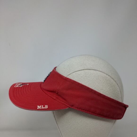 St. Louis Cardinals Puma Strapback Sun Visor Cap Hat Red OSFA Embroidered Logo - Picture 3 of 8